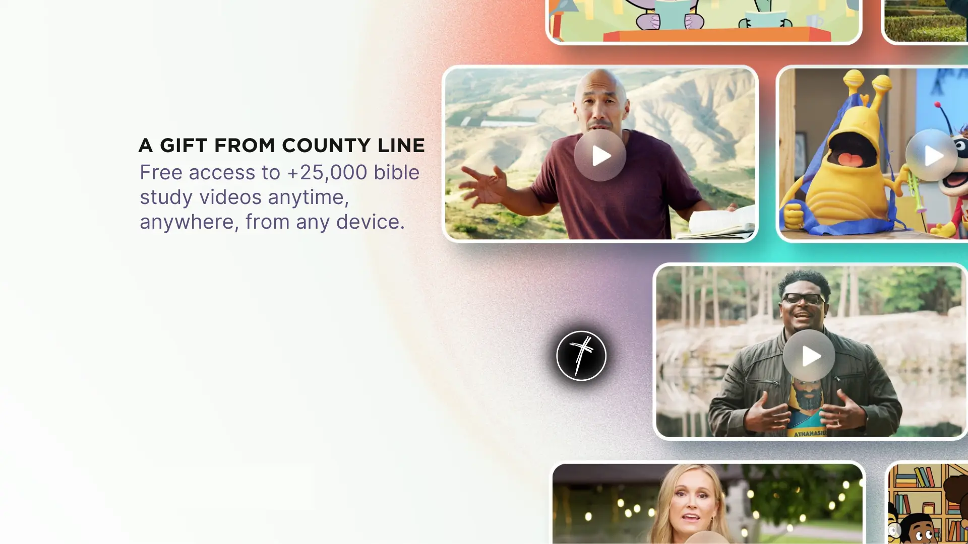 Right Now Media - Free access to Christian video Bible studies and resources for County Line Church members